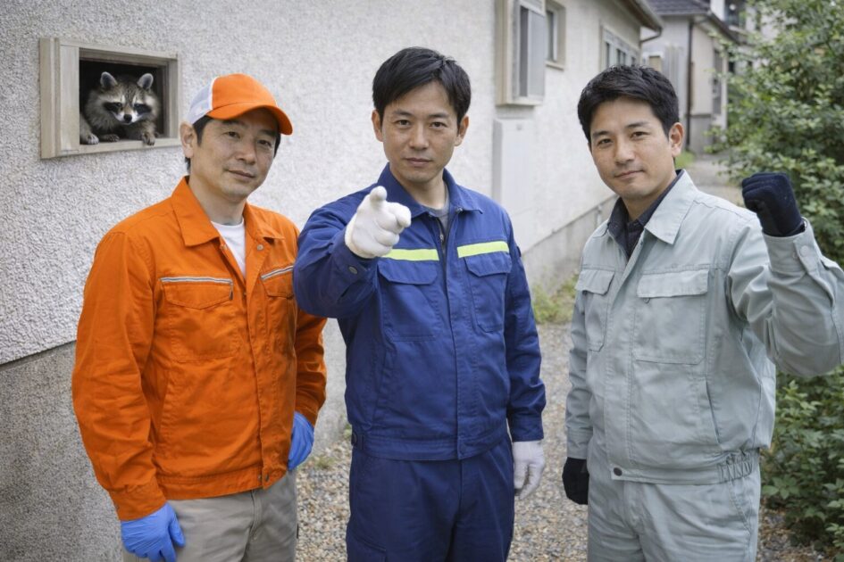 【比較】アライグマ駆除を業者で進めるなら｜全国対応3社の特徴と使い分け