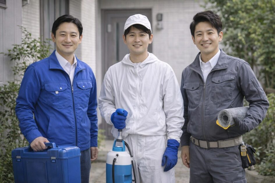 【比較】ネズミ駆除を業者で進めるなら|全国対応3社の特徴と使い分け