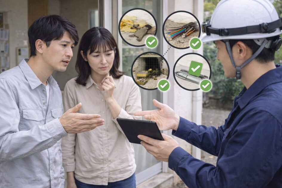 害獣駆除業者に頼むべき？依頼判断の基準（判断材料を明示）