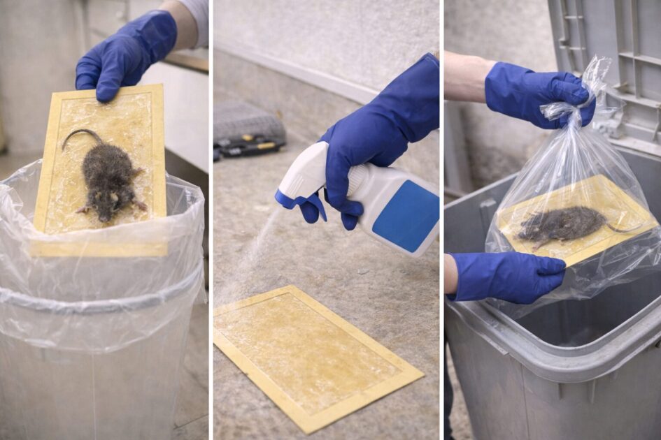 捕獲したら「回収→消毒→廃棄」までがセット