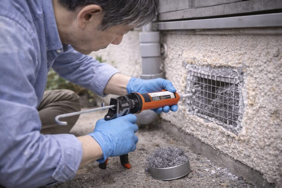 渋谷区のネズミ駆除｜侵入口封鎖のやり方（再発防止）