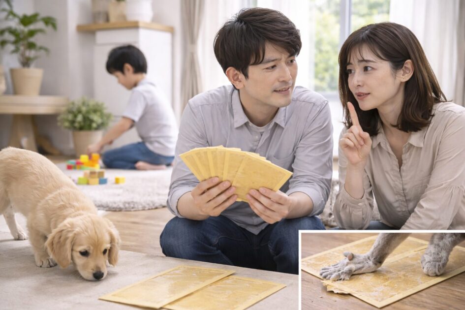 使う前に安全だけ確認|子ども・ペット・換気・粘着事故