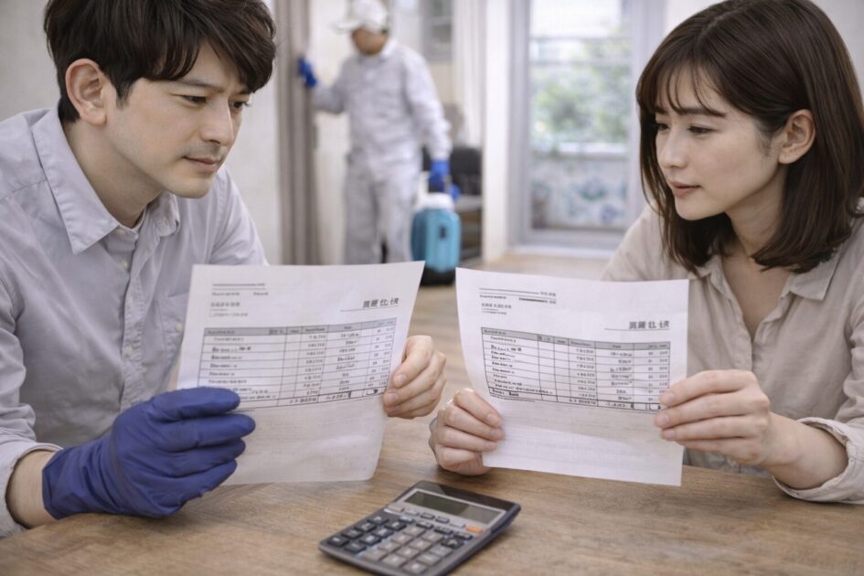 見積比較で損しないコツ|同じ前提で比べるポイント