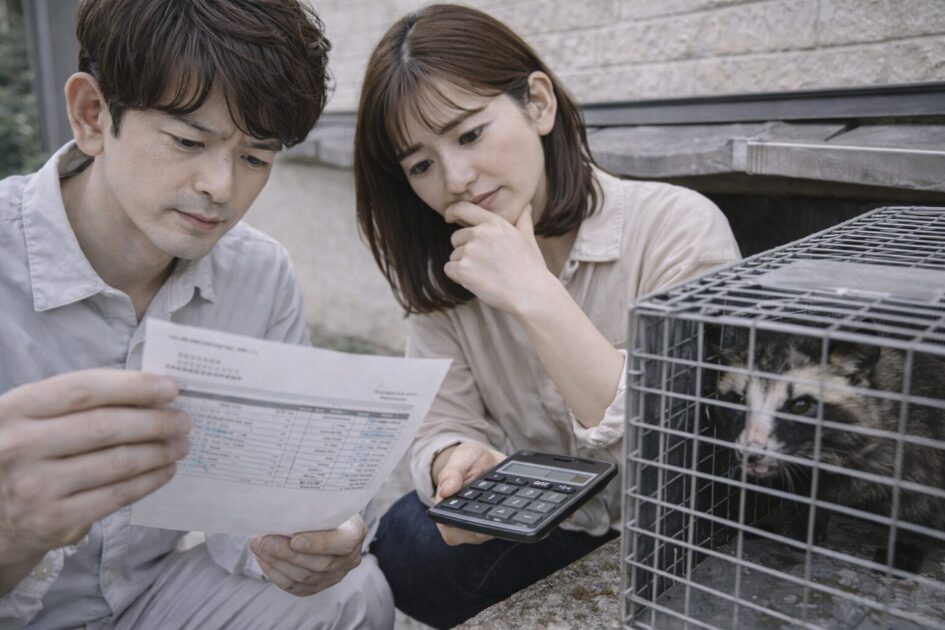 ハクビシン駆除の費用目安|高くなる条件と見積の読み方