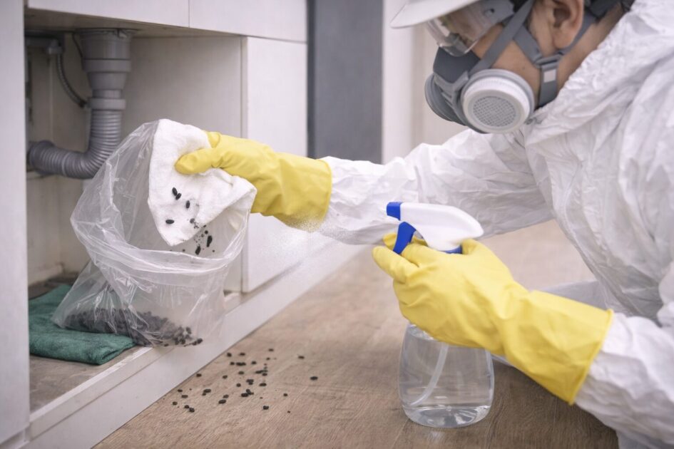 渋谷区のネズミ駆除｜フン清掃と消毒（感染症リスクを上げない手順）