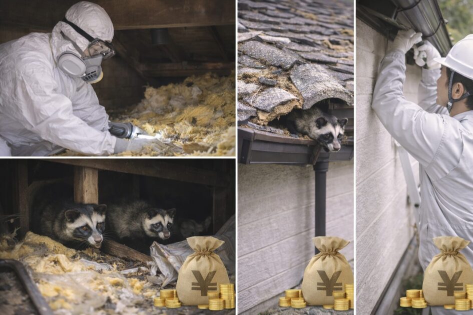 宮城県のハクビシン駆除の費用相場｜料金が上がる条件と目安