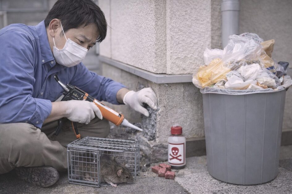 江東区のネズミ駆除（自分で）当日〜48時間｜やること／やらないこと