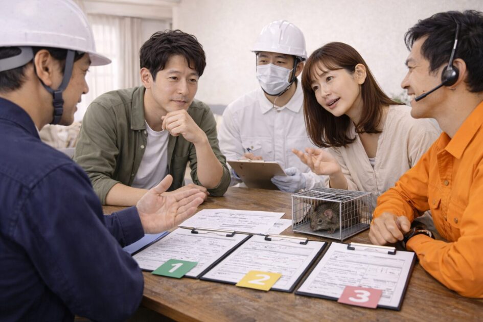 【比較】全国対応3社の特徴と使い分け｜新座市で迷った時の選び方