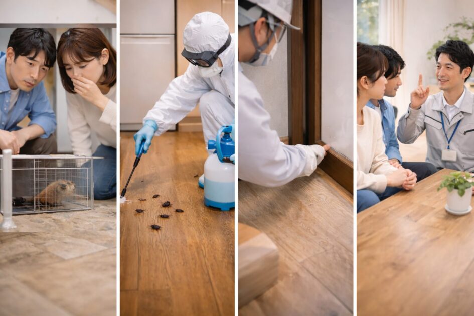 世田谷区のゴキブリ駆除は「隔離→発生源つぶし→侵入対策→再発予防」で決める