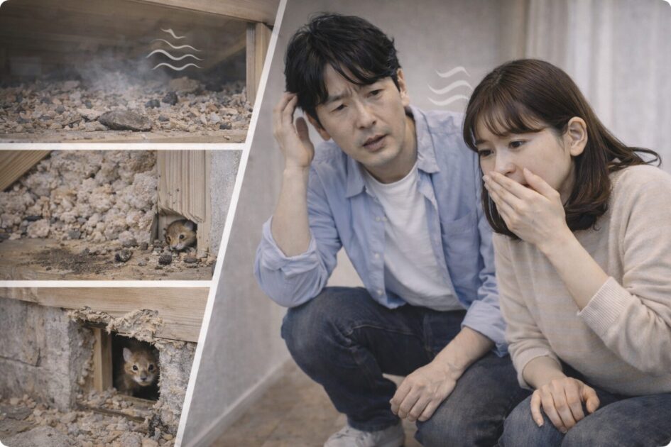 放置すると起きること|衛生・騒音・建物ダメージ