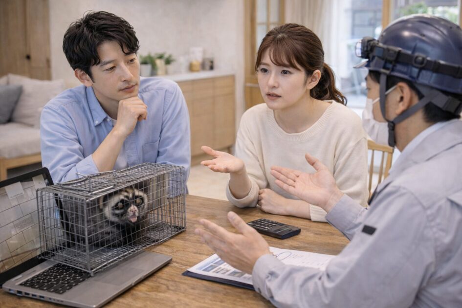 北区のハクビシン駆除でよくある質問（FAQ）