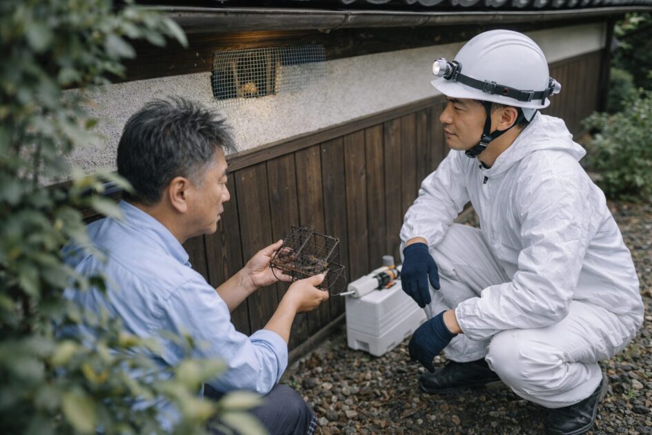 ハクビシン駆除を業者に頼む目安と自力の限界