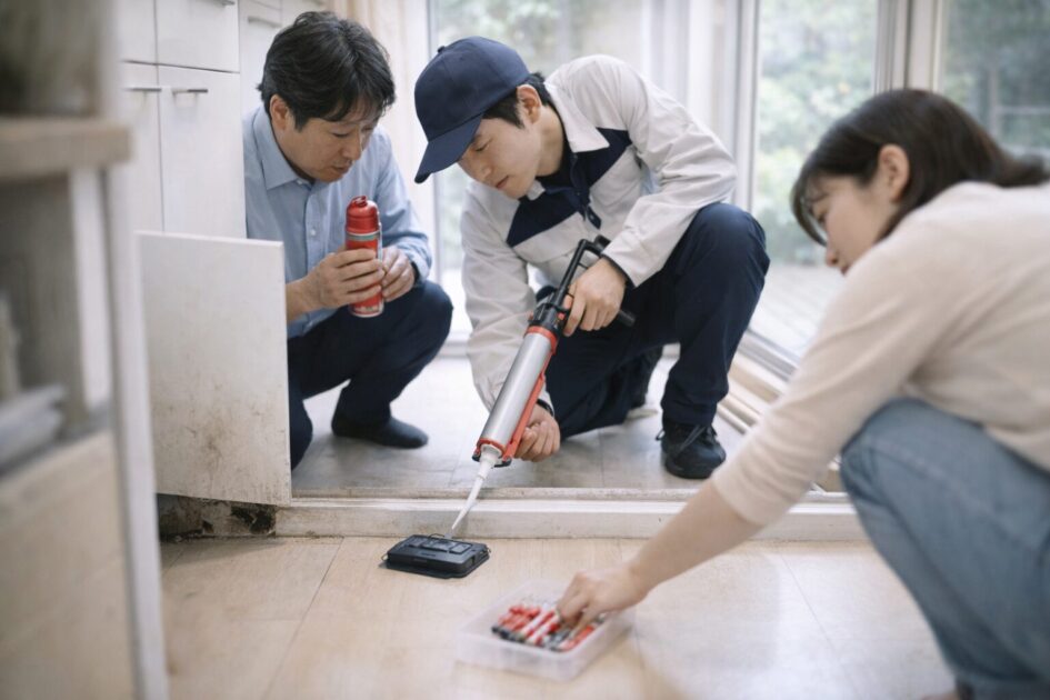 ゴキブリ駆除剤の最強組み合わせは「ベイト＋初動＋侵入対策」
