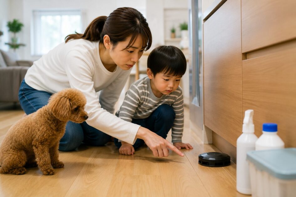 子ども・ペット・賃貸でゴキブリ駆除剤を使うときの注意