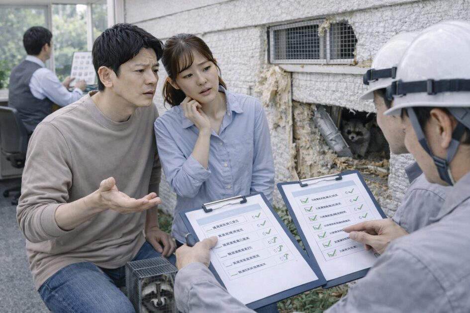 佐賀市のアライグマ駆除は「相談先×封鎖×見積比較」で決める