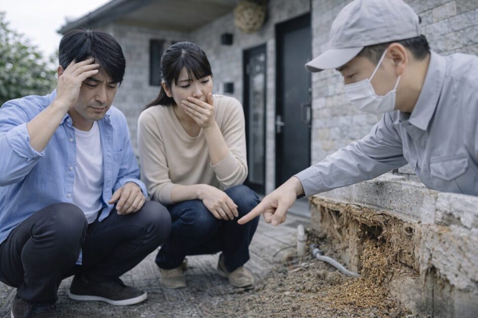 シロアリ駆除を急ぐべきサイン