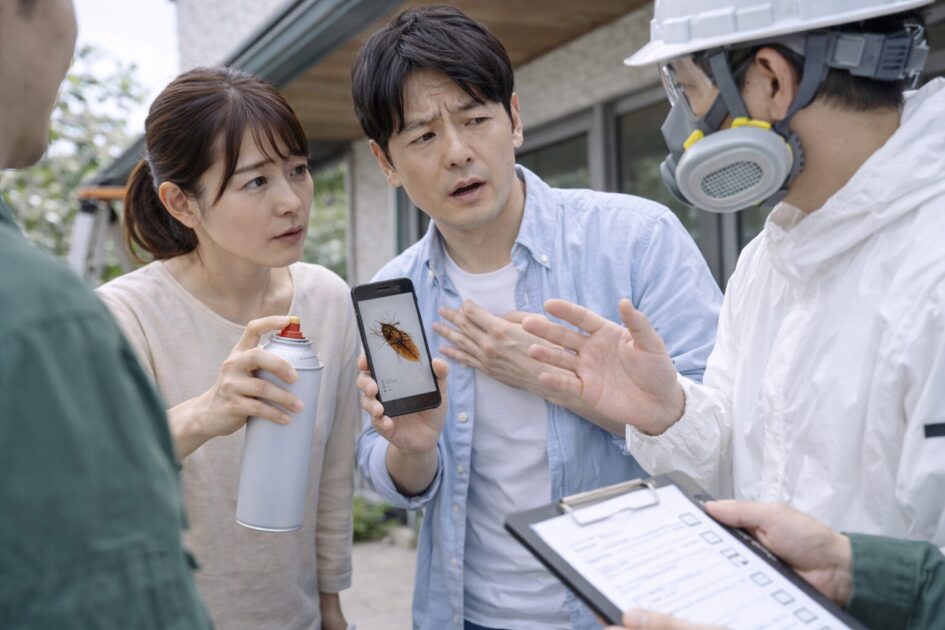 千葉市でまずやること|ゴキブリを見つけた当日対応