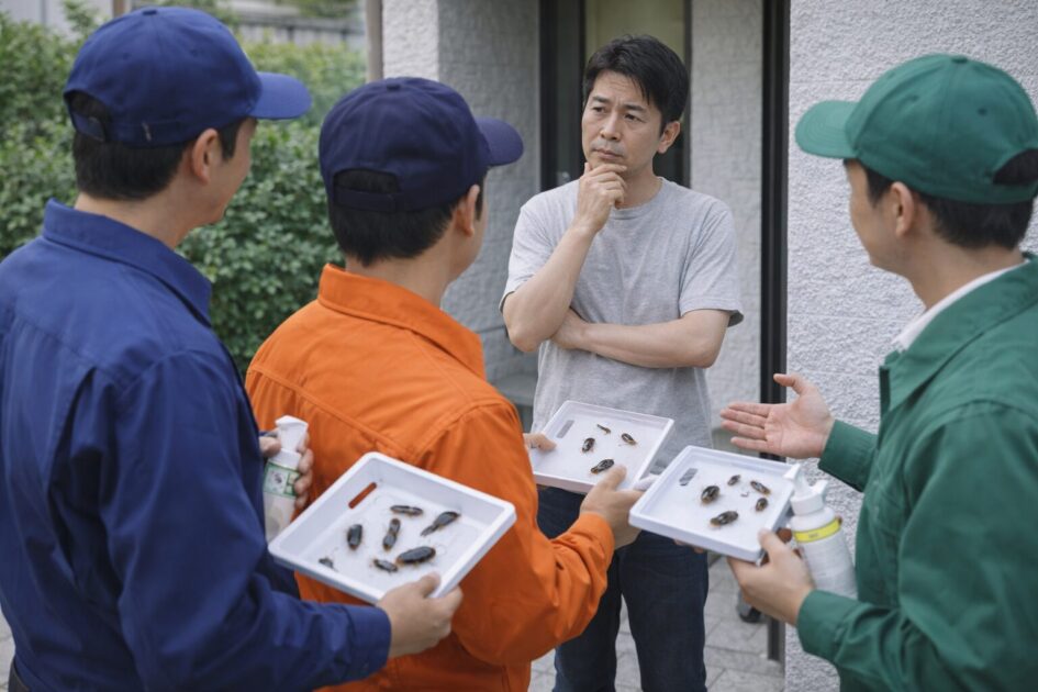 ゴキブリ駆除は3社比較で決める
