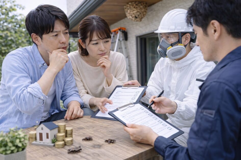 港区のスズメバチ駆除は3社比較で決める