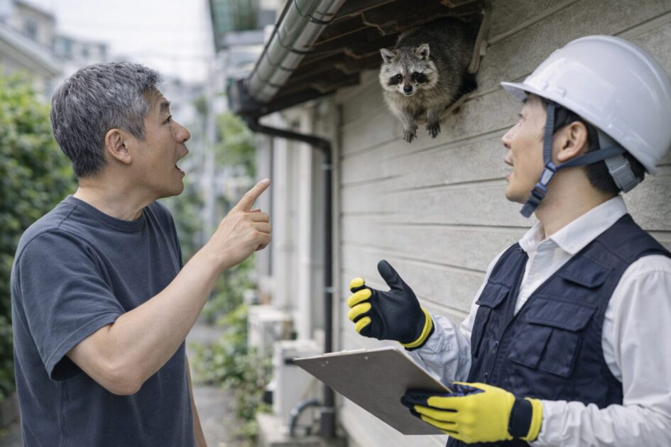市原市でアライグマ駆除を急ぐべきサイン