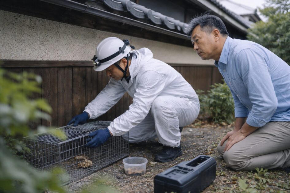 ハクビシン駆除でまずやること｜当日〜48時間の初動