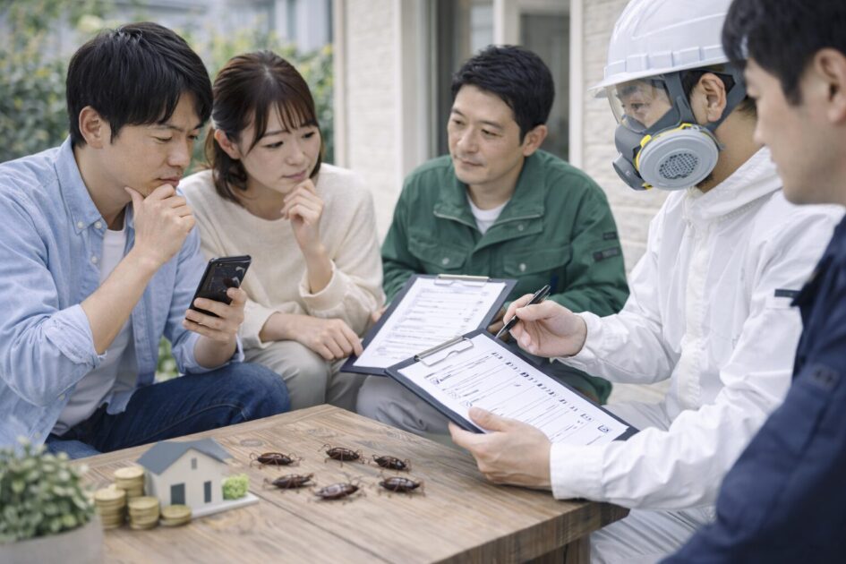 日野市でゴキブリ駆除に迷ったら「初動×比較」で進める