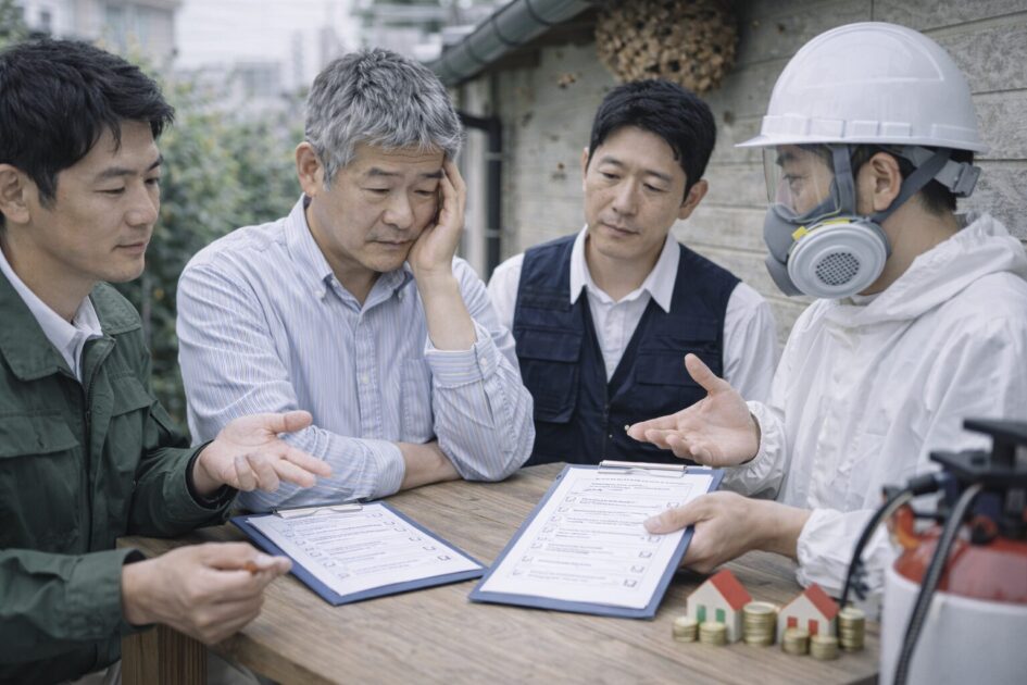 岐阜のスズメバチ駆除は3社比較で決める
