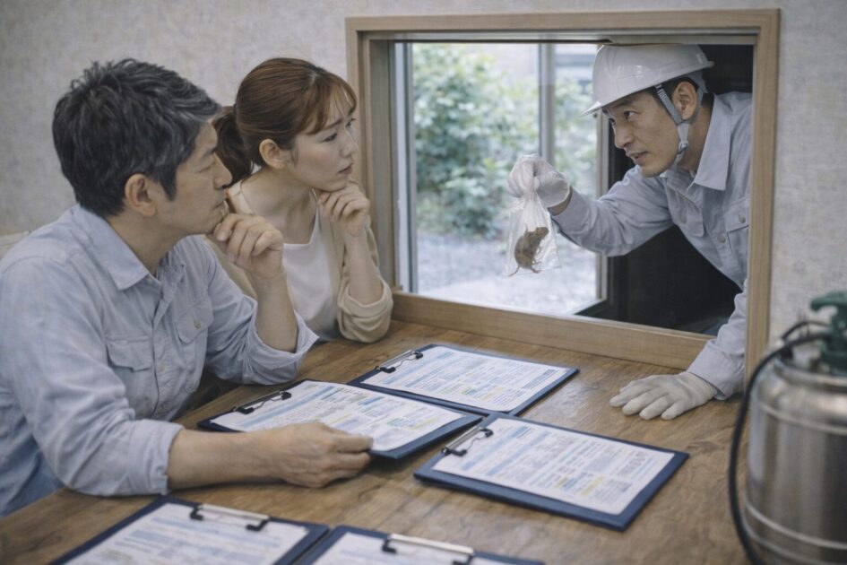 ねずみ駆除の悪徳業者でよくある質問（FAQ）