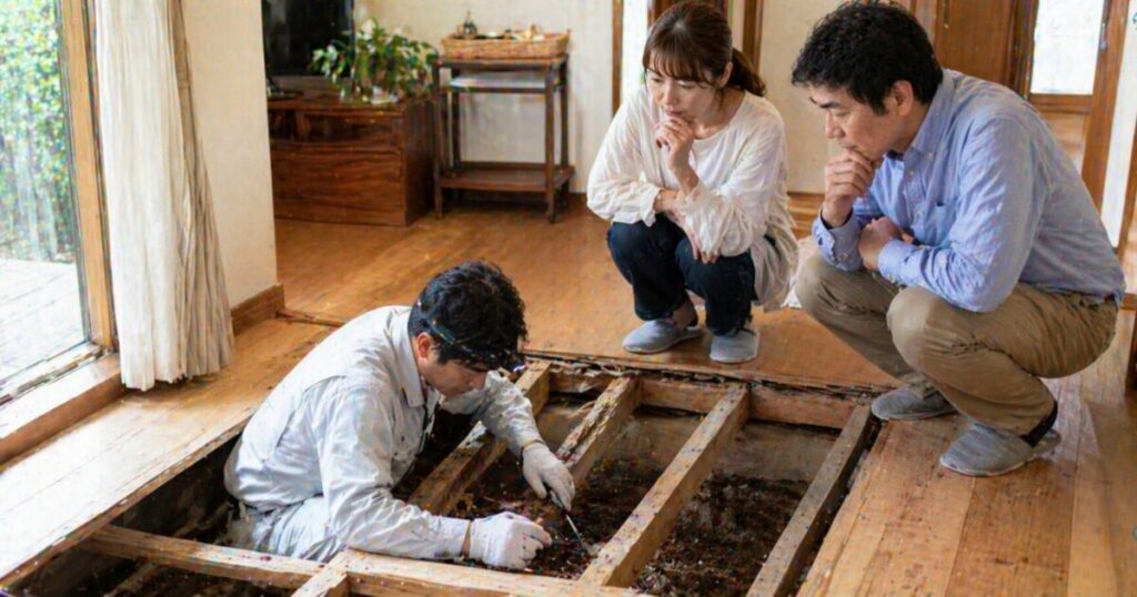 シロアリ駆除の比較で3社をどう使い分ける？