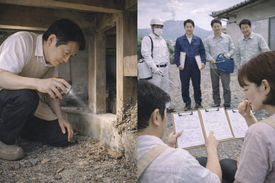 シロアリ 駆除 鹿児島に迷ったら「初動×比較」で進める