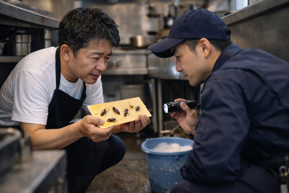 飲食店の害虫駆除で業者を呼んだ方がいいサイン