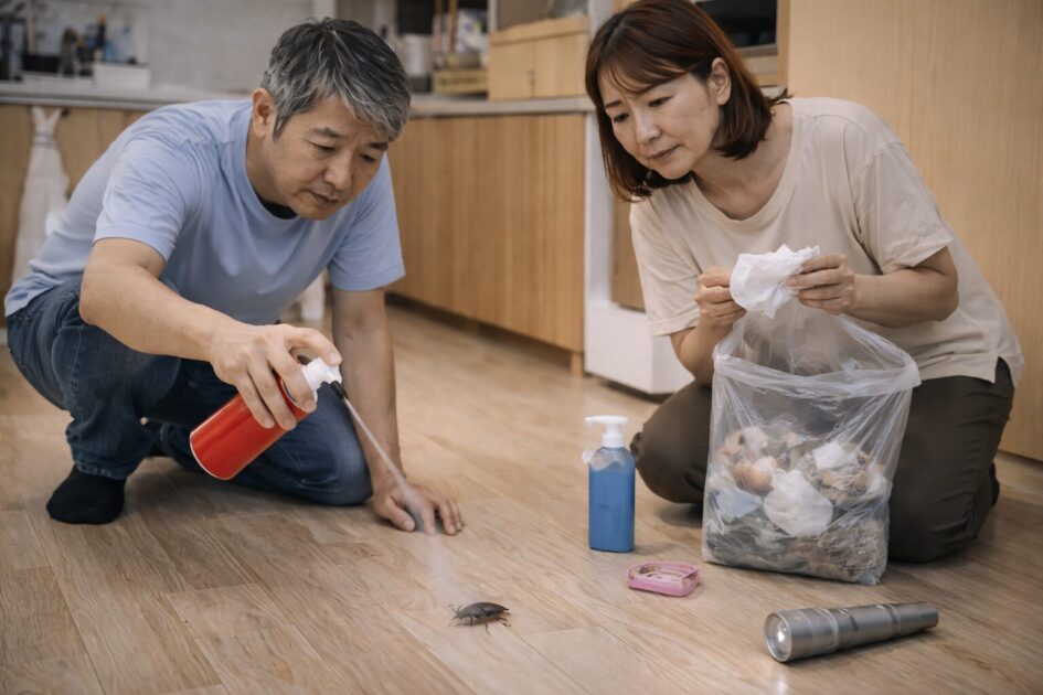 害虫駆除ゴキブリを自力で済ませやすいケース