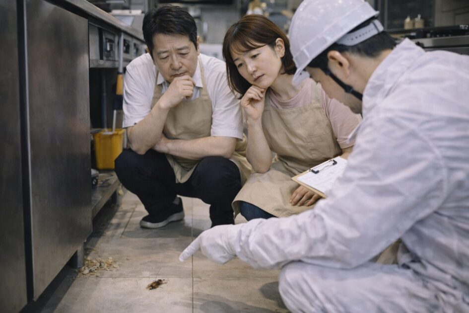 飲食店でゴキブリ駆除を業者に頼む目安