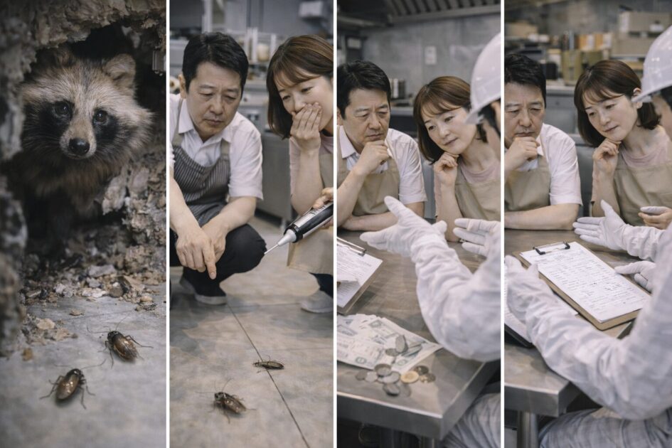 害虫・害獣駆除はどう進める？先に結論を整理