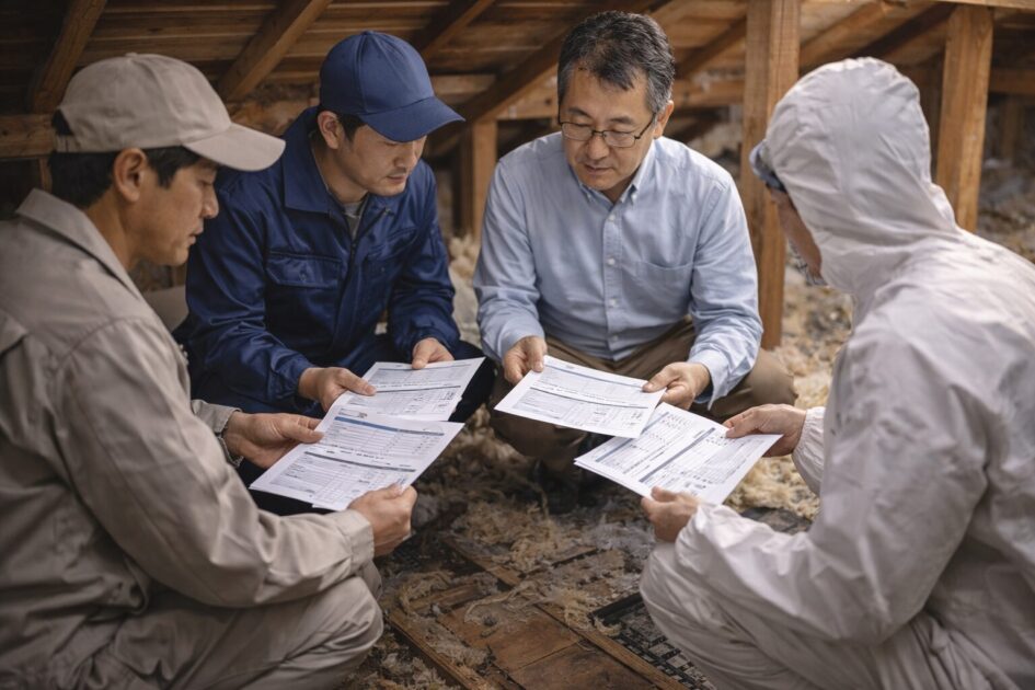 ネズミ駆除 屋根裏は3社比較で「値段の理由」を判断する