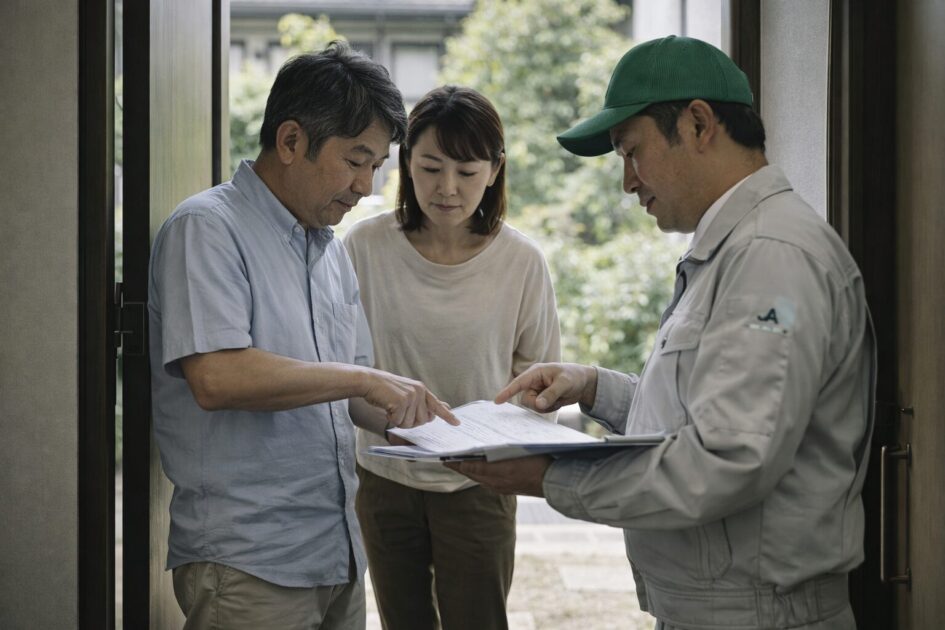 シロアリ駆除を農協に頼む仕組み