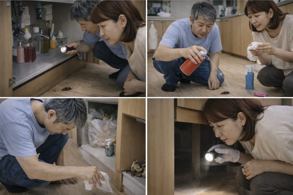 ゴキブリを1匹見たときに今日やること