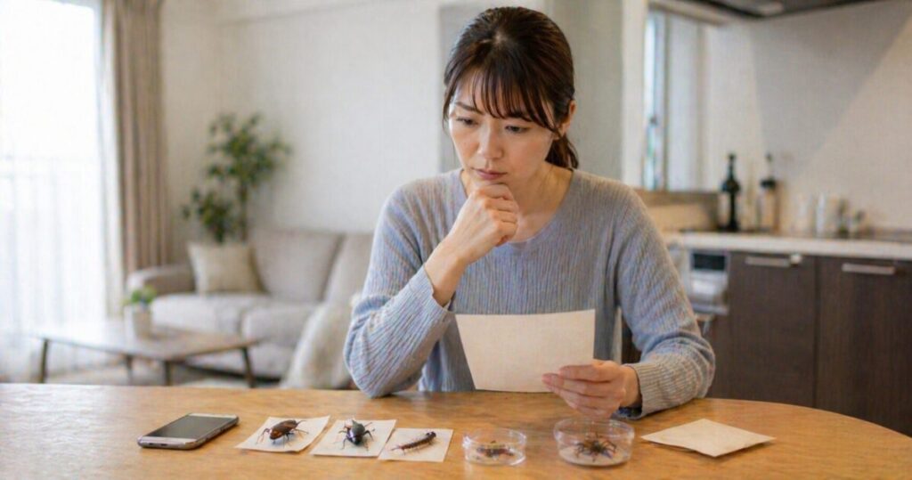 賃貸で自分対応しやすい害虫と業者比較を急ぎたい害虫