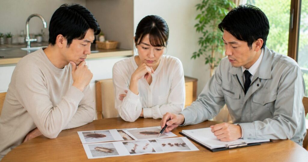 害虫の種類で相談先はどう変わる？
