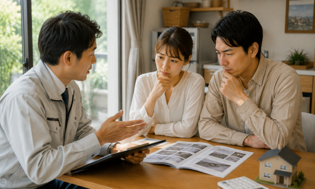 害獣駆除の補助金が使えず専門業者への相談を検討する夫婦