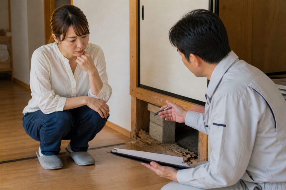 前橋市でシロアリ駆除を頼む前に注意したいこと