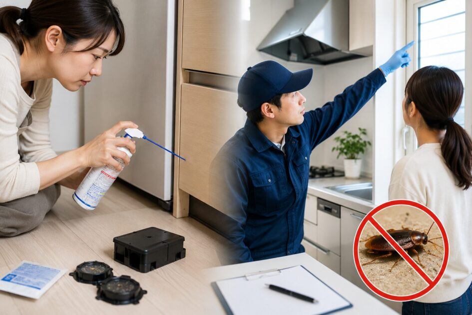 市販品による対策と施工後の再発防止