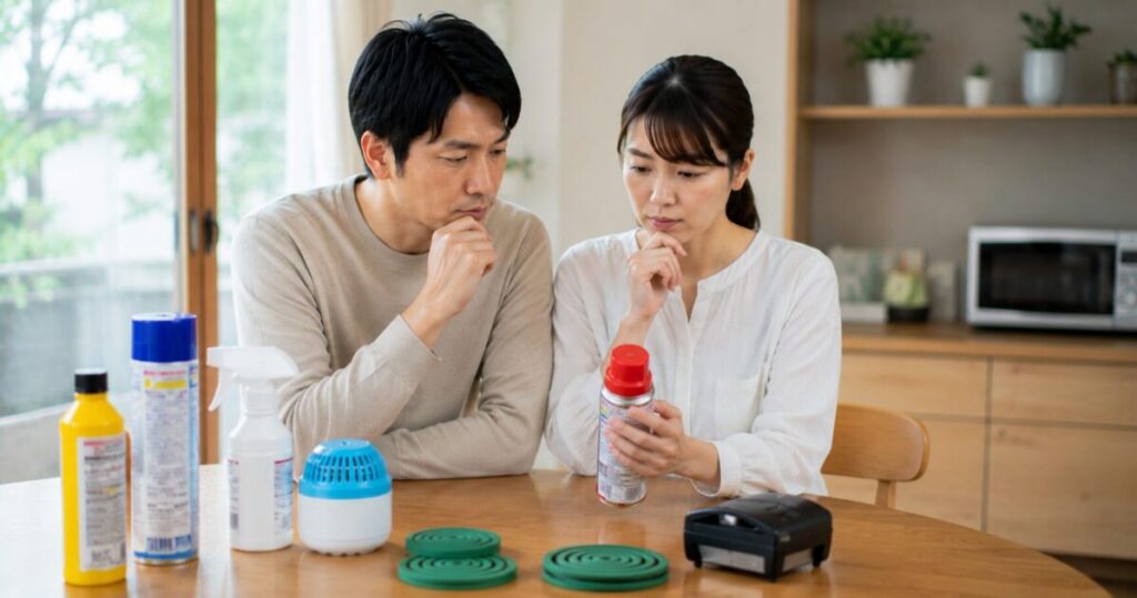 害虫駆除でアース製品を使っても効かないときは何を見る？