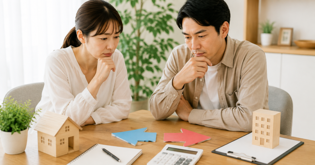 害獣駆除の補助金と助成金について対象条件の違いを比較する夫婦