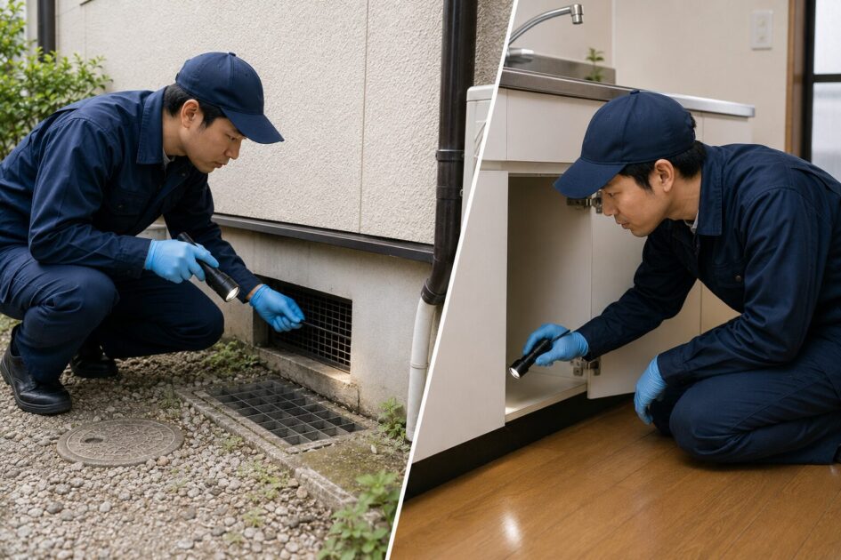 ゴキブリ駆除は屋外対策と室内確認をセットで進める