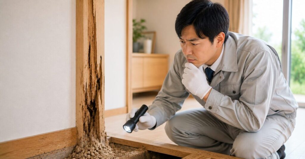 シロアリ駆除をカインズで見積もる前の注意点