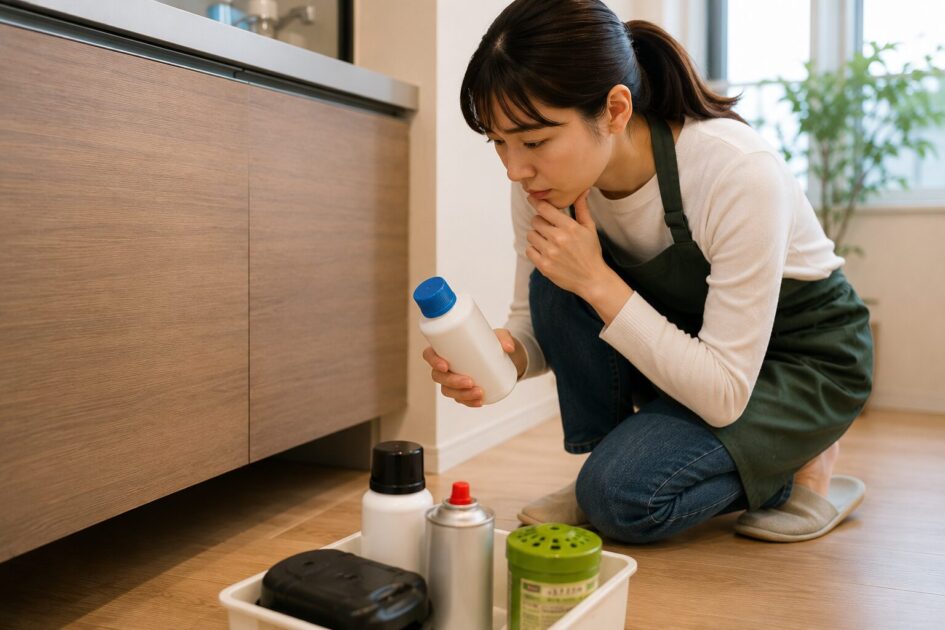 害虫駆除剤はどう選ぶ?まず虫の種類と場所を確認