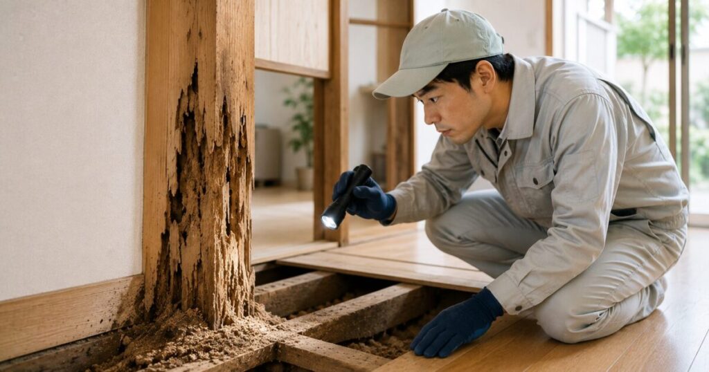 カインズのシロアリ駆除の料金・保証・流れ
