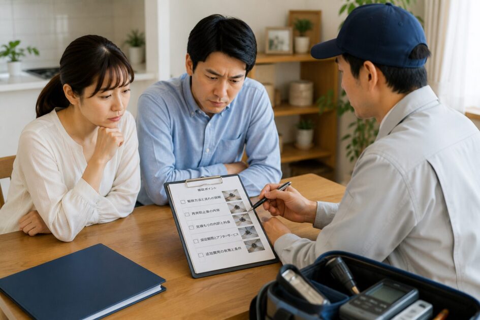 ネズミ駆除を業者に相談するなら何を確認する？