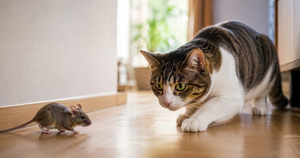 ネズミ駆除に猫は効果ある?最初に結論